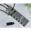 RAIDSONIC ICY BOX - 7x USB 3.0, 1x USB Type C, HUB
