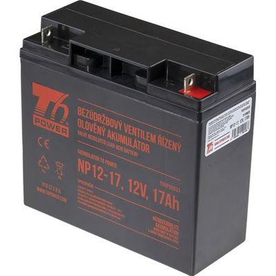 T6 POWER Akumulátor pro UPS, NP12-17, 12V, 17Ah
