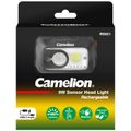 CAMELION LED čelovka 9W, 480lm, senzor