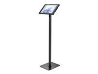 Compulocks - Stojan - pro tablet - vysoce kvalitní hliník - cerná - velikost obrazovky: 13" - podlahové provedení, montáž na podlahu - pro Microsoft Surface Pro 8, Pro 8 for Business, Pro 9, Pro 9 for Business, Pro 10 for Business, Pro (11th Edition), Pro for Business (11th Edition)