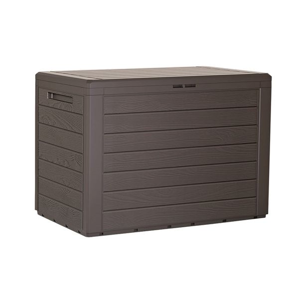 Box zahradní WOODEBOX umbra 78cm - 190l