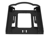 Tool-less Installation - 2.5 Inch SSD HDD Adapter Bracket (BRACKET125PT) - Bay adaptér pro datový sklad - 3,5" na 2,5" - černá - pro P/N: M2E4SFF8643, PEX4SFF8643, U2M2E125