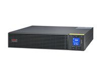 UPS (k montáži na regál) - AC 230 V - 1600 watt - 2000 VA - 9 Ah - USB, RS-232 - výstupní konektory: 4