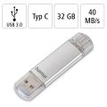 HAMA FlashPen Laeta, USB-C/A 3.2 (Gen1), 32GB, str