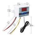 Digitální termostat XH-W3001, -50 až +110 °C, napájení 12V