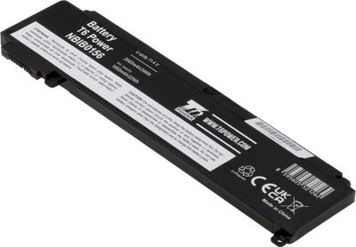 Baterie T6 Power pro Lenovo ThinkPad T460s, T470s, 2065mAh, 24Wh, 3cell, Li-Pol