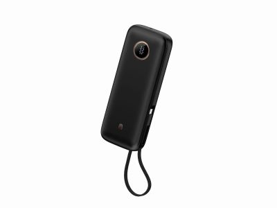 Platinet Powerbanka 20000 mAh 70W Power Delivery, 1xUSB-C, 1xUSB-A, kabel USB-C 1m, černá