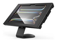 Montážní sada (stojan, kryt) - odkrytá přední/zadní kamera a senzory - pro tablet - 45 stupňová jádro - kovový rám, ocel - černá - velikost obrazovky: 11" - na stůl, montáž na stěnu - pro Apple 11-inch iPad Pro (M4)