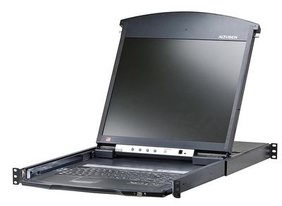 Aten 16-port Cat.5 KVM PS/2+USB,19" LCD, IP