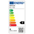 Žárovka LED E14 6W bílá teplá RETLUX RLL 459