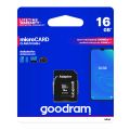Karta paměťová GOODRAM microSD 16 GB s adaptérem