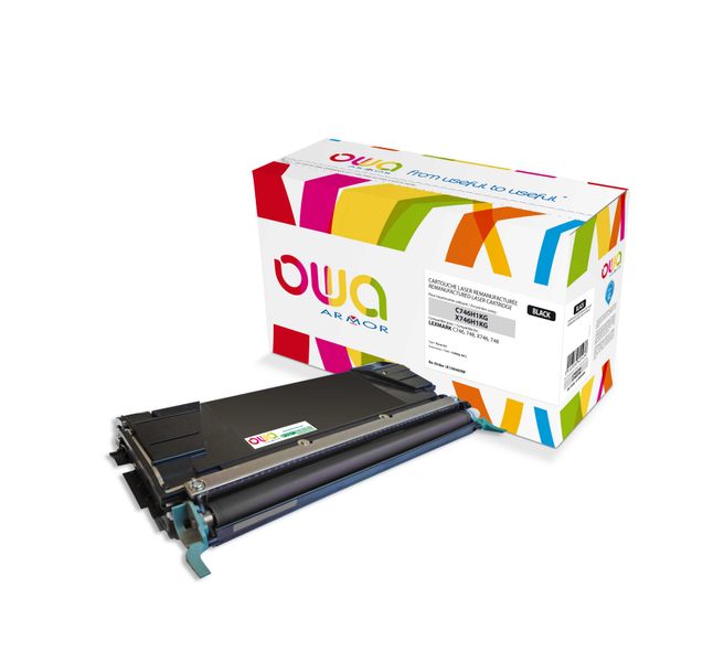 OWA Armor toner kompatibilní s Lexmark C746H1KG;X746H1KG, 12000st, černá/black