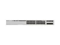 Network Essentials - přepínač - L3 - 24 x 10/100/1000 (PoE+) + 4 x 10 Gigabit SFP+ (uplink) - Lze montovat do rozvaděče - PoE+ (740 W)