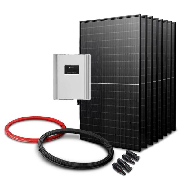 Sada pro solární ohřev vody EVO MPPT-4000 PRO GRID 3640 Wp 8x PV TRINA