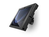 Škříň - landscape/portrét, naklápění, odkryté přední/zadní kamery a senzory - pro tablet - uzamykatelný - kovový rám - černá - montáž na stěnu - pro Samsung Galaxy Tab S10 FE, Tab S10 Lite, Tab S11, Tab S9, Tab S9 FE
