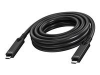 Vision - USB kabel - USB-C (M) do USB-C (M) - USB 3.2 Gen 1 / DisplayPort 2.1 - 3 A - 7 m - Active Optical Cable (AOC), USB Power Delivery (60W), podpora 4K60Hz - cerná