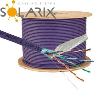 SOLARIX kabel FTP LSOH CAT5E 500m/balení