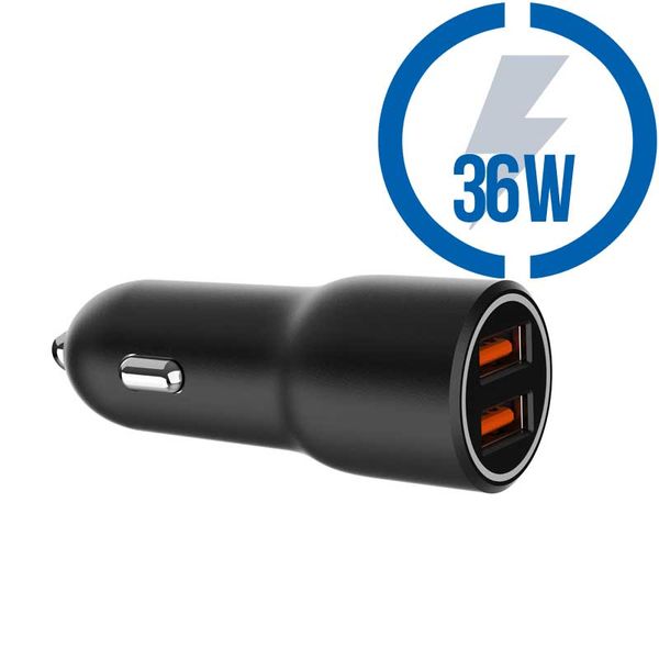 GEMBIRD Car Charger, Nabíječka 2xUSB, 36W