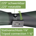 Pozorovací dalekohled Bresser Pirsch 20–60x80 45°