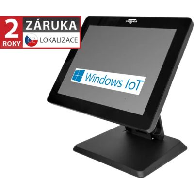 VIRTUOS BPOS BP-1588, 15" LCD LED, 400 cd/m2, J6412, 8GB RAM, 256GB SSD, Win11 IoT, kapacitní, černý
