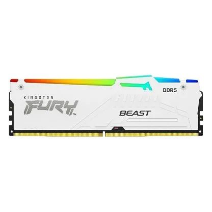 Kingston FURY Beast EXPO/DDR5/16GB/5600MHz/CL36/1x16GB/RGB/White