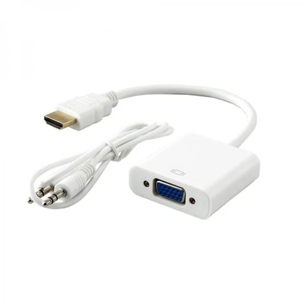 SBOX Adaptér HDMI samec/VGA samice+Audio
