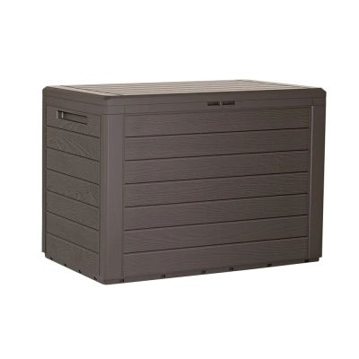 Box zahradní WOODEBOX umbra 78 cm - 190 l