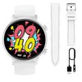 MANTA ALEXA Mini Smartwatch, Smart hodinky, biele