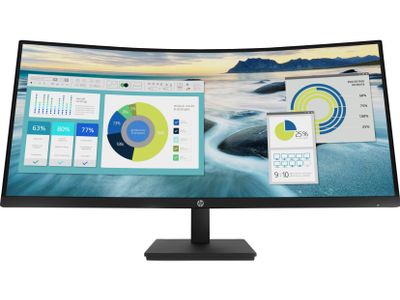 HP P34hc 34"UHD/250/DP/HDMI/5ms napájí do 65w (usb-c)