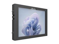 Škříň - pro tablet - uzamykatelný - vysoce kvalitní hliník - černá - velikost obrazovky: 13" - montáž na stěnu - pro Microsoft Surface Pro 8, Pro 9