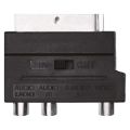 Redukcia SCART na 3× CINCH + SVHS adaptér