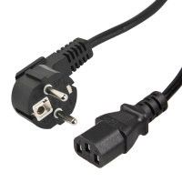 Kabel síťový PC k AC adaptéru 3 žilový 230V - 1m
