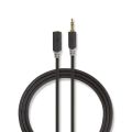 Kabel Jack 3,5mm konektor/Jack 3,5mm zdířka 3m NEDIS CABW22050AT30