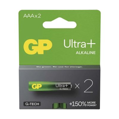 Baterie AAA (R03) alkalická GP Ultra Plus 2ks