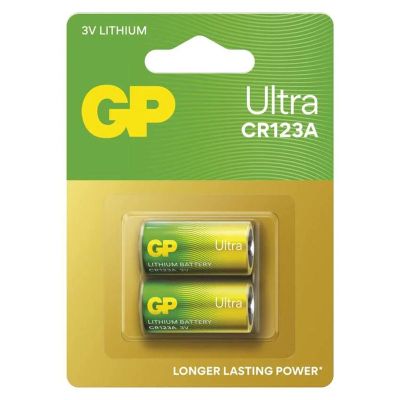 Baterie CR123A GP Ultra Lithium (foto) 2ks