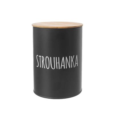 Dóza ORION Black Strouhanka 11 cm