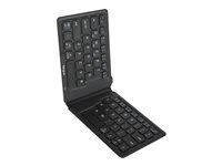 Klávesnice - antibakteriální - bezdrátový - Bluetooth 5.1 - QWERTY - britská - černá