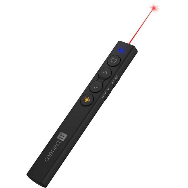 CONNECT IT CLP-2050-BK, Bezdrátový prezentér