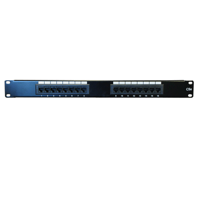DATACOM Patch panel 16p.,UTP, Cat5e,1U,19", LSA Krone