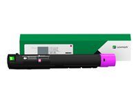 Purpurová - originální - kazeta s barvivem LCCP, LRP - pro Lexmark CX931dse