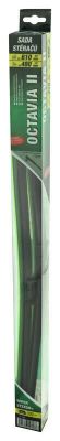 Ploché stěrače COMPASS FLAT SET 610+480 mm GREEN OCT II