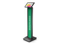 Compulocks iPad 10th-11th (A16) Gen PowerMove Brandable Floor Stand Black - Montážní sada (stojan) - pro tablet - brandable - cerná - velikost obrazovky: 10.9" - pro Apple 10.9-inch iPad (10. generace)