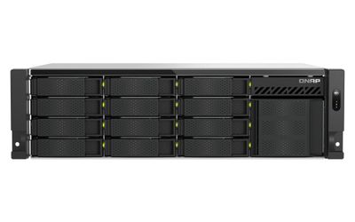 QNAP TS-h1655XeU-RP-8G (8core 2,8GHz, 8GB RAM, 12x SATA + 4x E1.S/M.2, 2x PCIe, 2x 2,5GbE, 1x 10GbE)