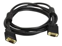 Kabel VGA - HD-15 (VGA) (M) do HD-15 (VGA) (M) - 3 m - lisovaný - černá - pro P/N: 45-353-026