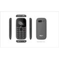 MAXCOM Telefon pro seniory MM471SZ šedý