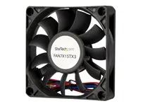 3 pin case Fan - TX3 Fan - 70mm Fan (FAN7X15TX3) - Ventilátor skříně - 70 mm - černá