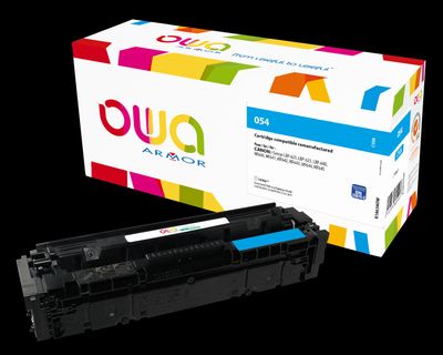 OWA Armor toner kompatibilní s Canon CRG-054 C, 1200st, modrá/cyan