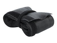 Braided expandable sleeving - 2 m - černá