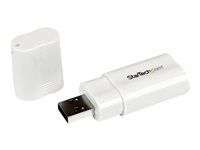 USB stereo Adapter - USB External sound Card - Laptop sound Card (ICUSBAUDIO) - Zvuková karta - stereo - USB 2.0 - pro P/N: MU15MMS, MU6MMS