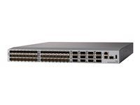 Cisco Nexus 93240YC-FX2 - Prepínac - L3 - rízený - 48 x 1/10/25 Gigabit SFP + 12 x 40/100 Gigabit QSFP28 - Lze montovat do rozvadece - repasováno